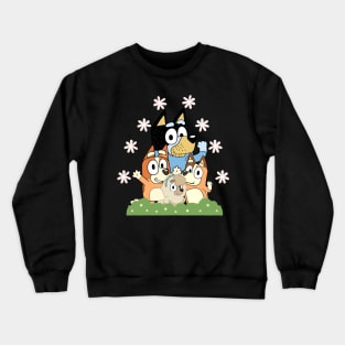 family dog Crewneck Sweatshirt